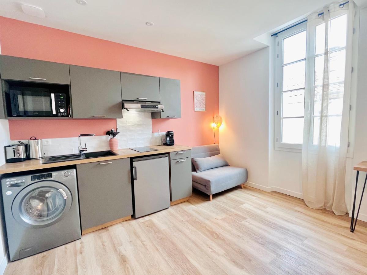 Le Quai 3 - Studio Neuf Lumineux Calme - Clim - Wifi - Gare A 200M Agén Exterior foto